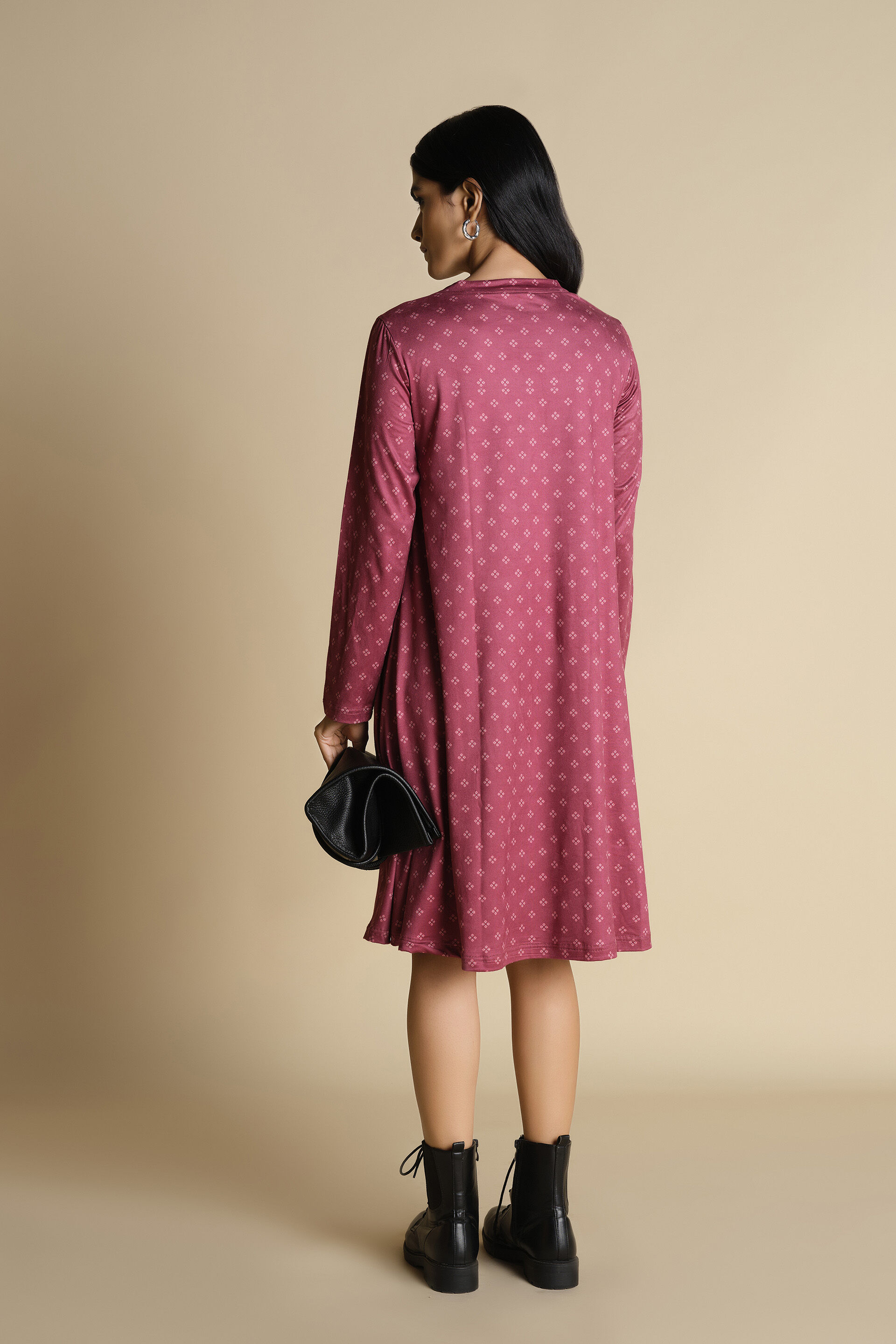 Gulkand Dress, Rose Pink, image 3